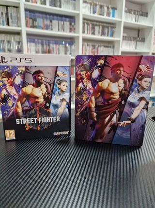 PS5 Street Fighter 5 Caja Metálica