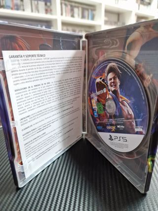 PS5 Street Fighter 5 Caja Metálica