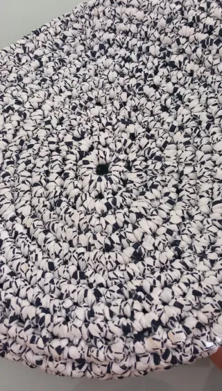 Centro de mesa o almacenaje tejido