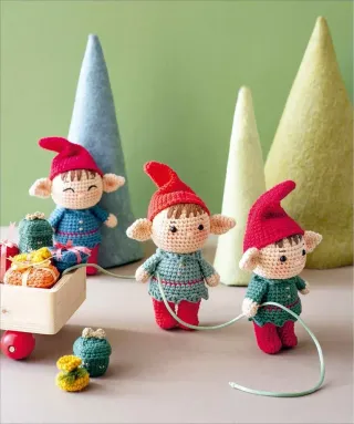La Navidad de Khuc Cay: 10 adorables Amigurumi ...