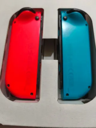Joycons Nintendo Switch Azul y Rojo Originales