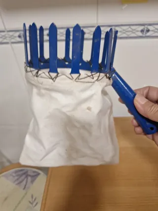 Recogedor de fruta con bolsa