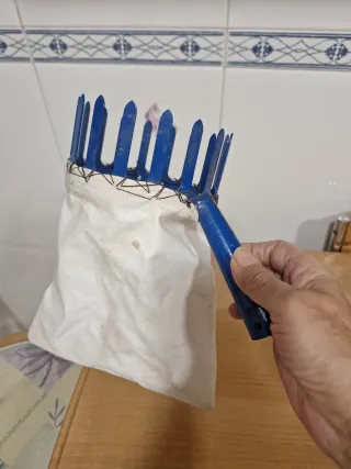 Recogedor de fruta con bolsa