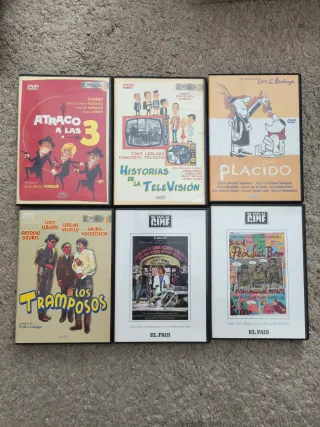 Lote 6 DVD Cine Español