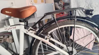 Bicicleta Moma Hybrid Blanca