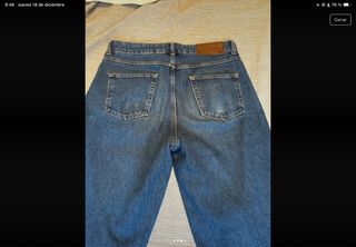 Pantalón vaquero recto talla 32