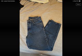 Pantalón vaquero recto talla 32