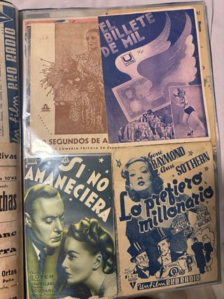 Carteles Cine Antiguo 1935-1941-1943
