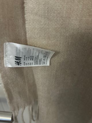 Bufanda H&M Tostado Suave Calentita