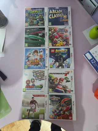 Lote Juegos Nintendo 3DS