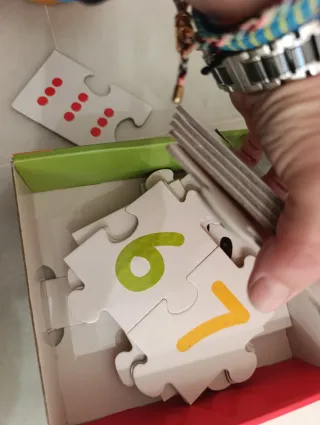 Puzzle Números 123 Headu 3-6 años