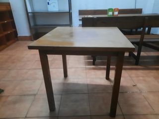 Mesa de madera para restaurante