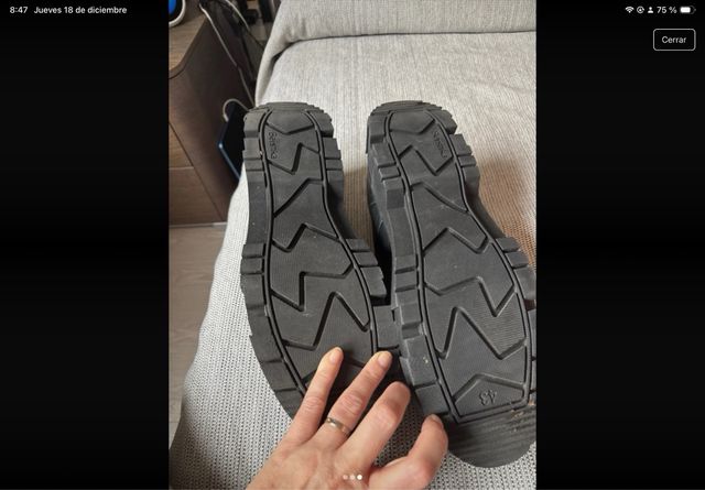 Zapatos de vestir negros talla 43