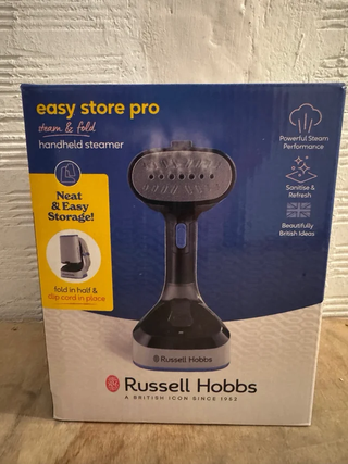 Plancha de vapor Vertical Russell Hobbs Easy Store PRO