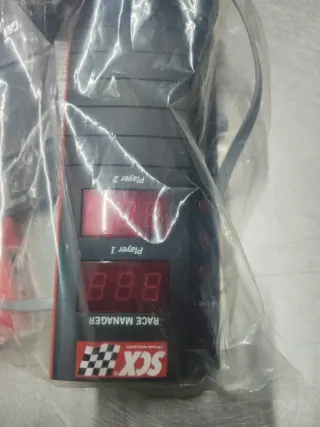 Scalextric lote gestor de carrera pista gris