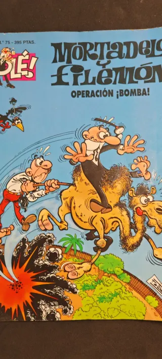 Lote Cómics Ole Ole Mortadelo y Filemon