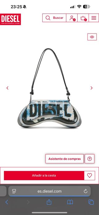 Borsa Diesel con stampa