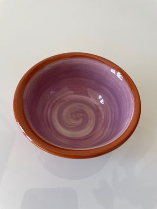 Cuenco artesanal decorativo