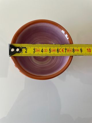 Cuenco artesanal decorativo