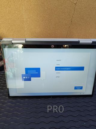 Ordenador portátil convertible HP