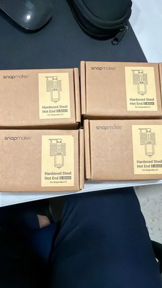 Hotends Acero Endurecido Snapmaker U1 (0.4mm)