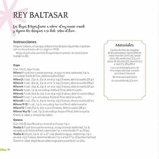 Mi belén de ganchillo: teja historia de la Navidad