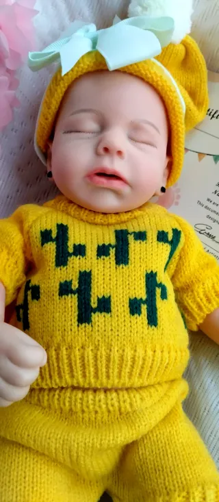 Bebé Reborn Silicona 33-34 cm