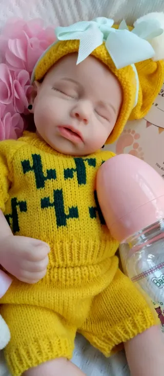 Bebé Reborn Silicona 33-34 cm