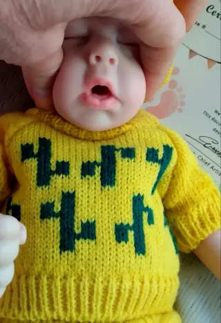 Bebé Reborn Silicona 33-34 cm