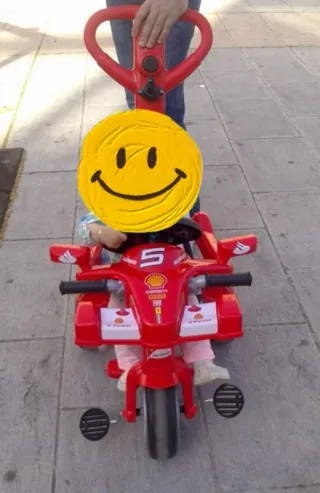 Triciclo Evolutivo Ferrari Rojo