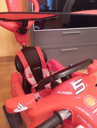 Triciclo Evolutivo Ferrari Rojo