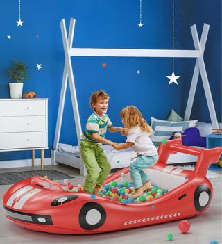 Cuna de viaje inflable para niños