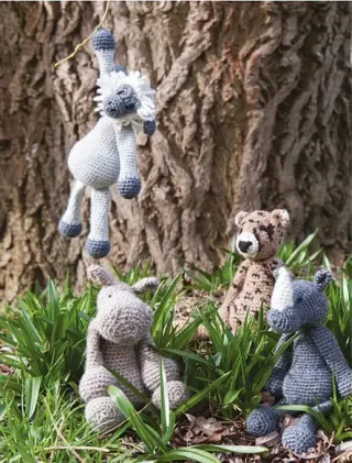 Mascotas de ganchillo: Animales de ganchillo ti...