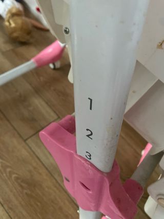 Trona para bebé con estampado de elefantes