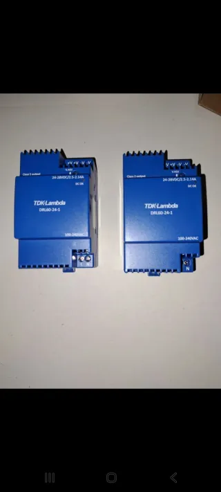 Nr. 2 TDK-Lambda DRL60-24-1 Alimentatori
