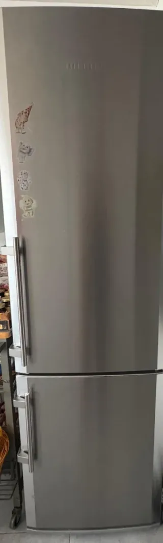 Nevera Liebherr color plata