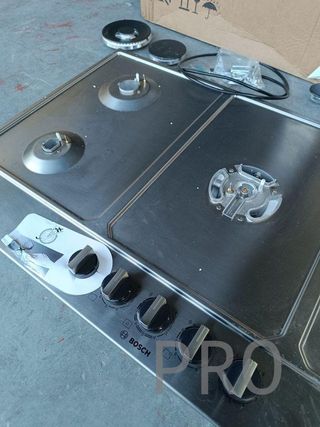 Placa de gas, 5 Zonas de Cocción, Control de llam