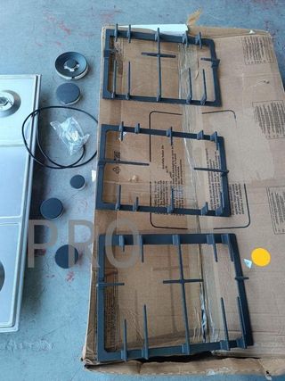 Placa de gas, 5 Zonas de Cocción, Control de llam