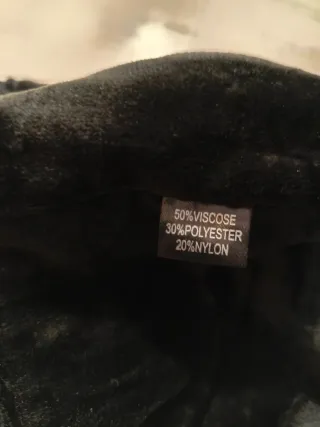 Gorro unisex negro/gris