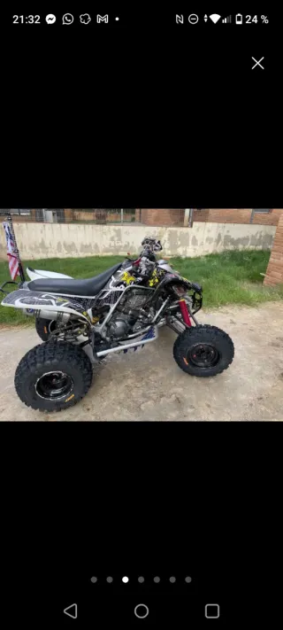 Quad Yamaha raptor 660