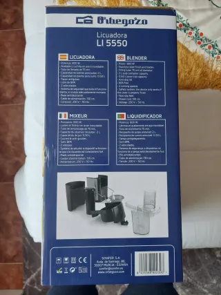 Licuadora Orbegozo LI 5550 800W