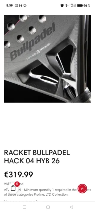 !2026! Bullpadel Hack 04 Hybrid Paquito Navarro