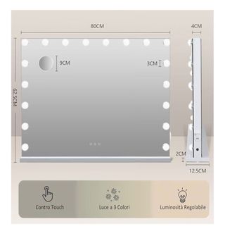 Specchio Smart con Luci LED