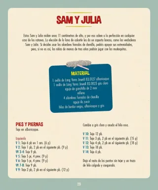 Crochet con Sam y Julia - La casa de los ratones