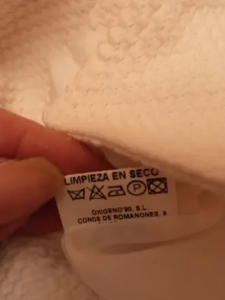 Chaqueta beige mujer