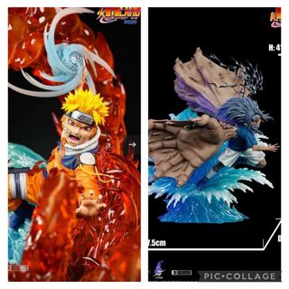 Figuras Naruto Sasuke y Naruto