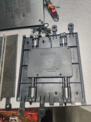 Scalextric velocímetro pista negra antigua