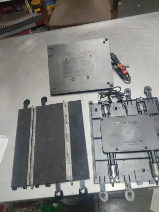 Scalextric velocímetro pista negra antigua