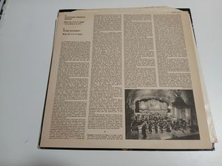 LP Mozart y Schubert - Misa Hungaroton