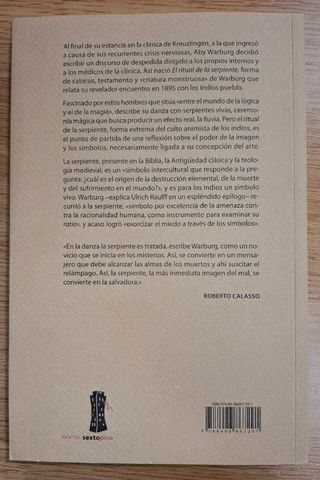 ABY WARBURG: EL RITUAL DE LA SERPIENTE